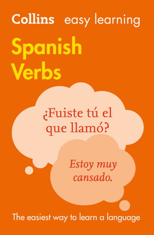 Cover art for Collins Easy Learning Spanish Verbs Third Edition