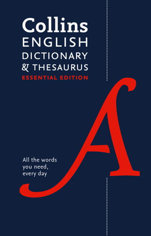 Cover art for Collins English Dictionary And Thesaurus Essential Edition