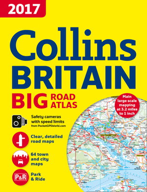 Cover art for 2017 Collins Big Road Atlas Britain