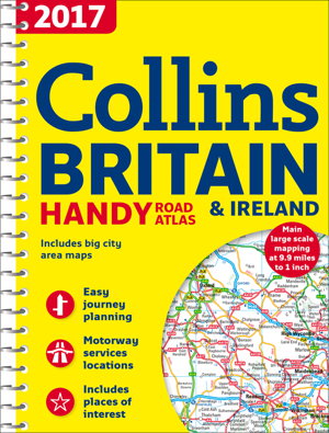 Cover art for 2017 Collins Handy Road Atlas Britain