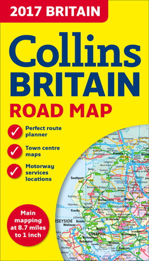 Cover art for 2017 Collins Map Of Britain