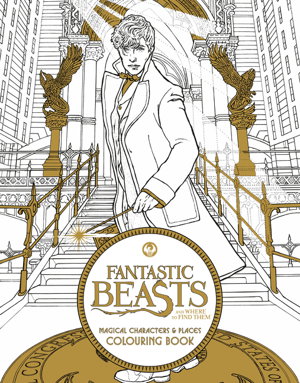 Cover art for Fantastic Beasts And Where To Find Them Magical Characters and Places Coloring Book