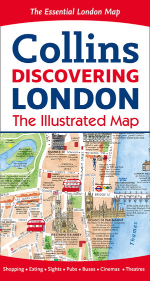 Cover art for Discovering London Illustrated Map