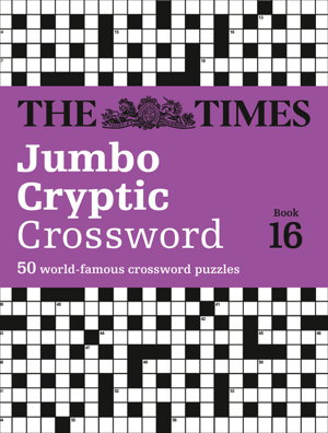 Cover art for Times Jumbo Cryptic Crossword Book 16