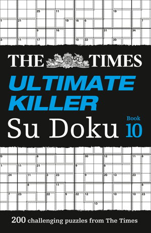 Cover art for The Times Ultimate Killer Su Doku Book 10