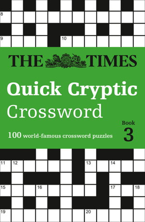 Cover art for The Times Quick Cryptic Crossword Book 3