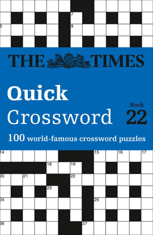 Cover art for The Times Quick Crossword Book 22