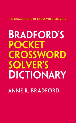 Cover art for Collins Bradford's Pocket Crossword Solver's Dictionary