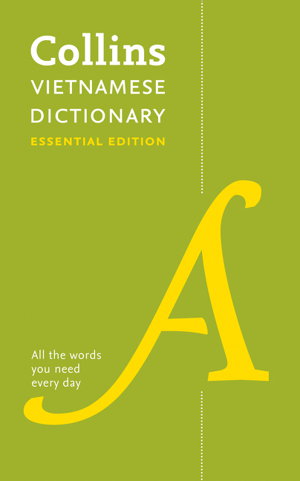Cover art for Collins Vietnamese Dictionary Essential Edition