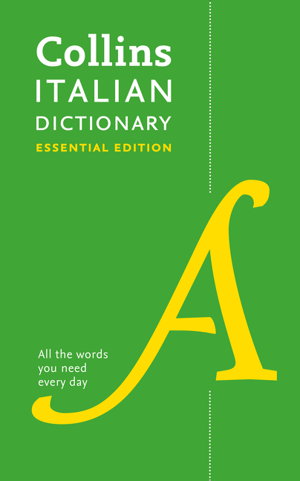 Cover art for Collins Italian Dictionary Essential Edition