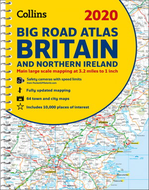 Cover art for 2020 Collins Big Road Atlas Britain and Northern Ireland