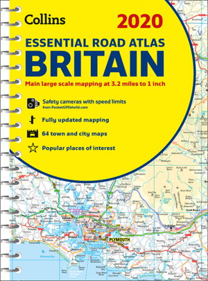 Cover art for 2020 Collins Essential Road Atlas Britain