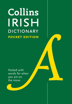 Cover art for Collins Irish Dictionary Pocket Edition
