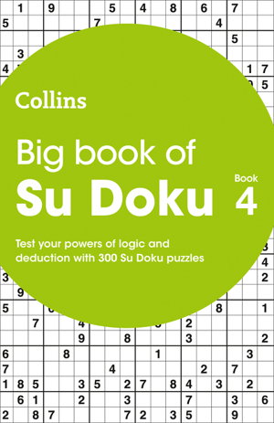 Cover art for Big Book of Su Doku 4