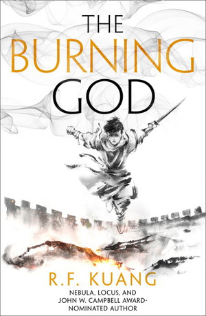 Cover art for The Burning God