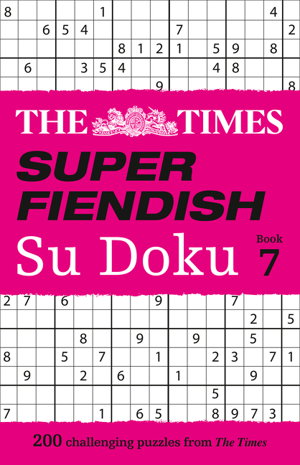 Cover art for Times Super Fiendish Su Doku Book 7