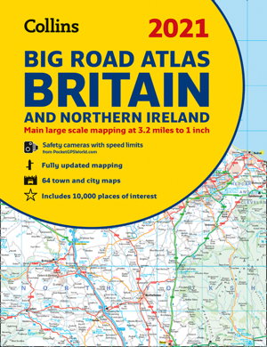 Cover art for 2021 Collins Big Road Atlas Britain