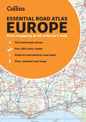 Cover art for Collins Essential Road Atlas Europe