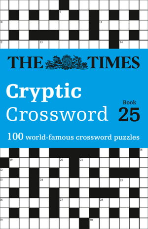 Cover art for Times Cryptic Crossword Book 25