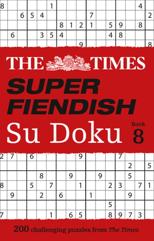 Cover art for Times Super Fiendish Su Doku Book 8