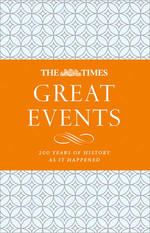 Cover art for The Times Great Events