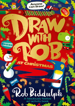 Cover art for Draw with Rob at Christmas