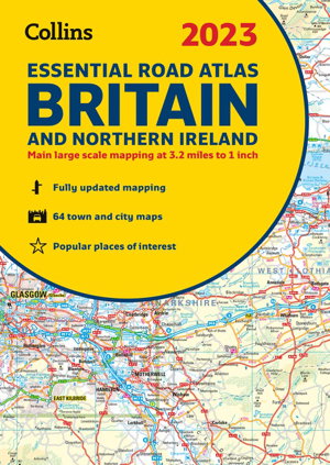 Cover art for 2022 Collins Essential Road Atlas Britain [New Edition]