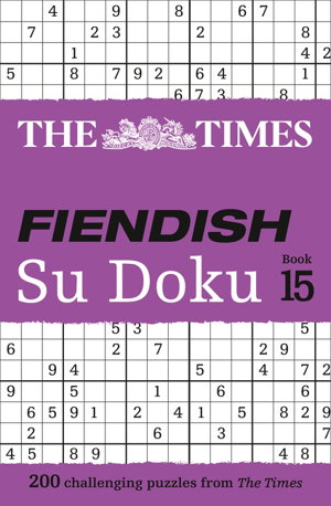 Cover art for Times Fiendish Su Doku Book 15