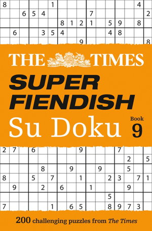 Cover art for Times Super Fiendish Su Doku Book 9