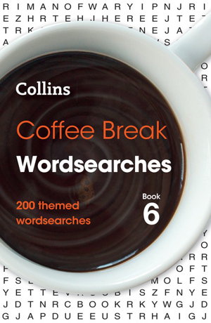 Cover art for Collins Coffee Break Wordsearches Book 6