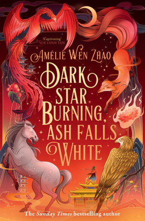Cover art for Dark Star Burning, Ash Falls White