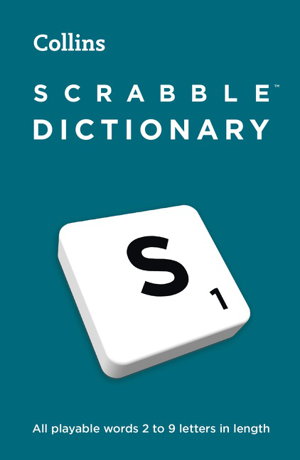 Cover art for Scrabble Dictionary The Official Scrabble Solver All Playable Words 2-9 Letters in Length Sixth Edition