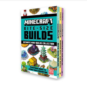 Cover art for Minecraft Bite Size Builds Slipcase x 3