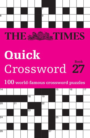 Cover art for The Times Quick Crossword Book 27