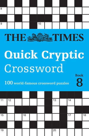 Cover art for The Times Quick Cryptic Crossword Book 8