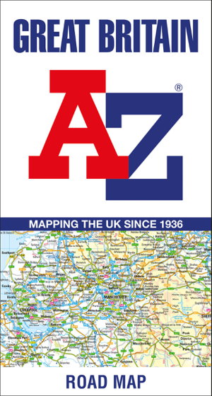 Cover art for Great Britain A-Z Road Map