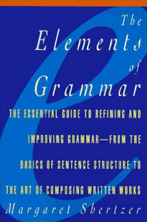 Cover art for Elements of Grammar