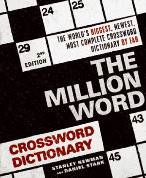 Cover art for Million Word Crossword Dictionary