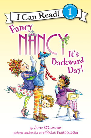 Cover art for Fancy Nancy It's Backward Day!