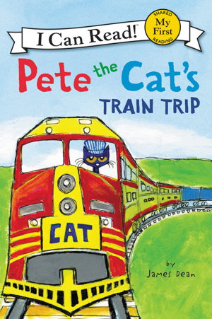 Cover art for Pete The Cat's Train Trip