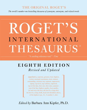 Cover art for Roget's International Thesaurus [8th Edition]