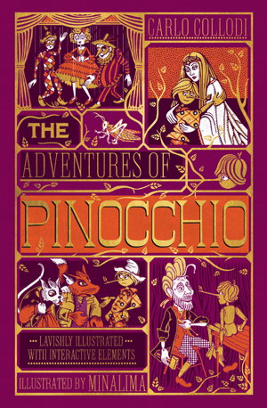Cover art for The Adventures of Pinocchio (MinaLima Edition)