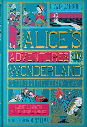 Cover art for Alice's Adventures In Wonderland & Through The Looking-Glass[Illustrated Edition]