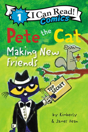 Cover art for Pete The Cat Secret Mission