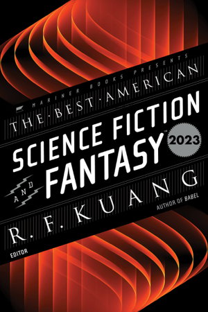 Cover art for The Best American Science Fiction and Fantasy 2023