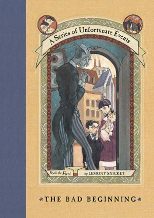 Cover art for Series of Unfortunate Events 01 The Bad Beginning