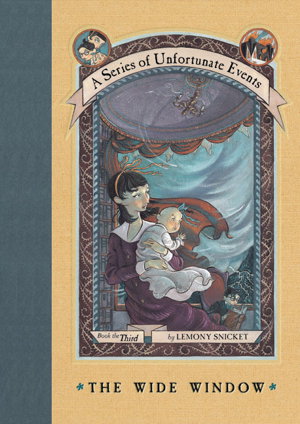 Cover art for Series of Unfortunate Events 03 The Wide Window