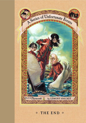 Cover art for Series of Unfortunate Events 13 The End