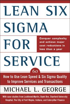 Cover art for Lean Six Sigma for Service