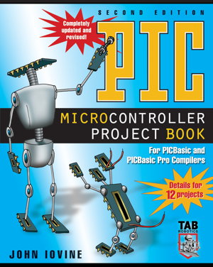 Cover art for PIC Microcontroller Project Book
